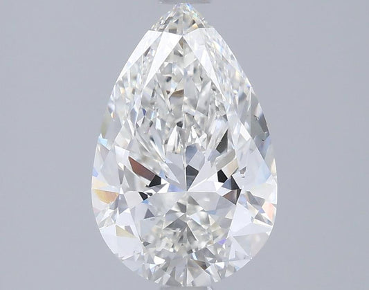 1.0 Carat - 4.0 Carat Pear Diamond IGI Certified Lab Grown